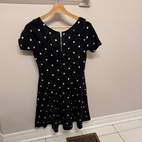 Black Polka Dot Dress - Picture 2 of 4